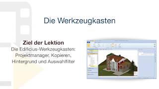 Tutorial von Edificius - Den Werkzeugkasten - ACCA software