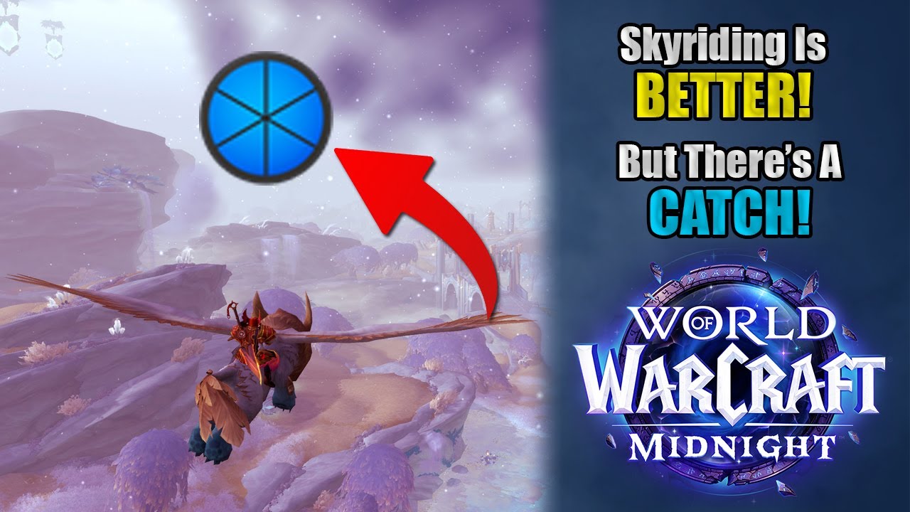 Blizzard улучшила скайрайдинг… а потом случайно сделала его хуже для некоторых из нас