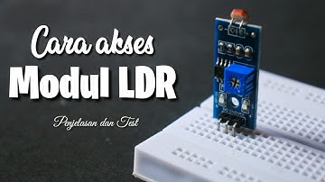 Cara Kerja Modul Sensor Cahaya