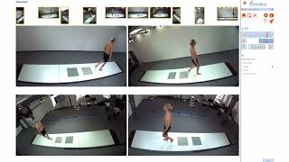 Record different views in 3D – Gait Analysis // CONTEMPLAS MULTI CAMERA SYSTEM®