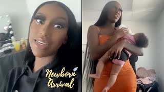 Celebrity Gunplay & Vonshae's Daughter Osanna Quickly Falls Asleep While Mom Shades Amara La Negra! 😎 Wealth