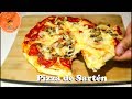 Pizza de Sartén Fácil y sin Horno