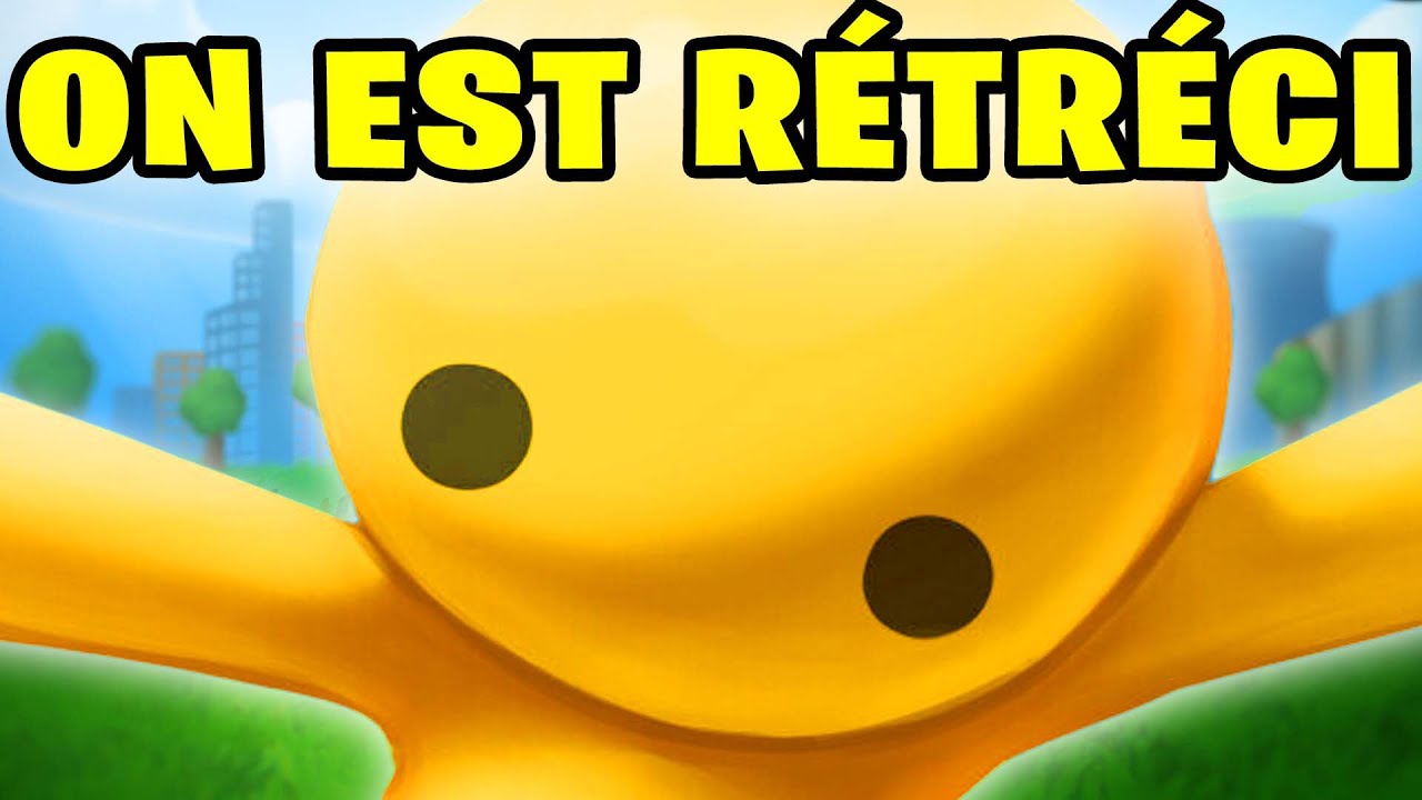 Une machine nous rétrécit !