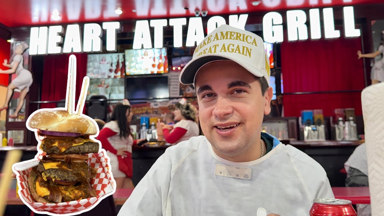 EIN BESUCH IM HEART ATTACK GRILL & FEIERN IN LAS VEGAS