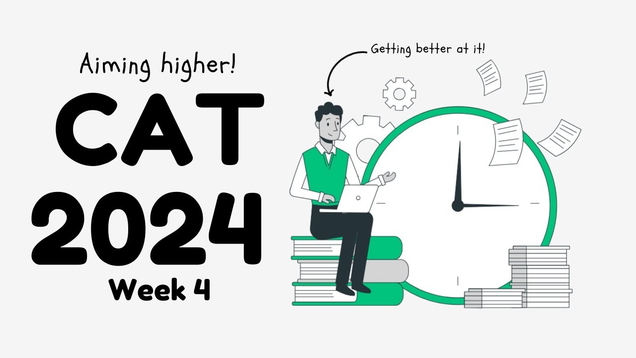 Can I get 99 percentile in CAT 2024? Week 4! CAT 2024! - YouTube