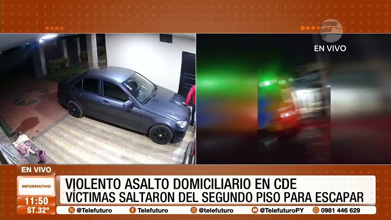 Violento asalto domiciliario en Ciudad del Este