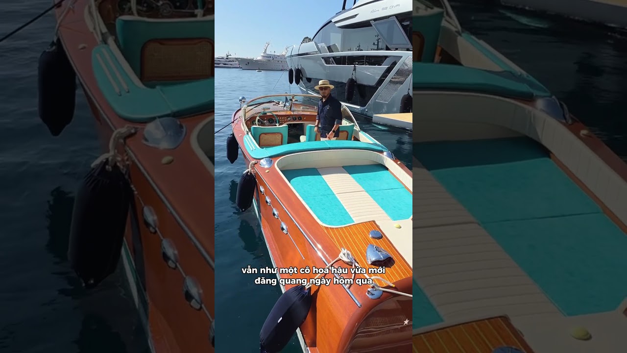 ⁣Khám phá du thuyền Riva Aquarama - chiếc Ferrari của đại dương 🌊  #shorts #rivaaquarama