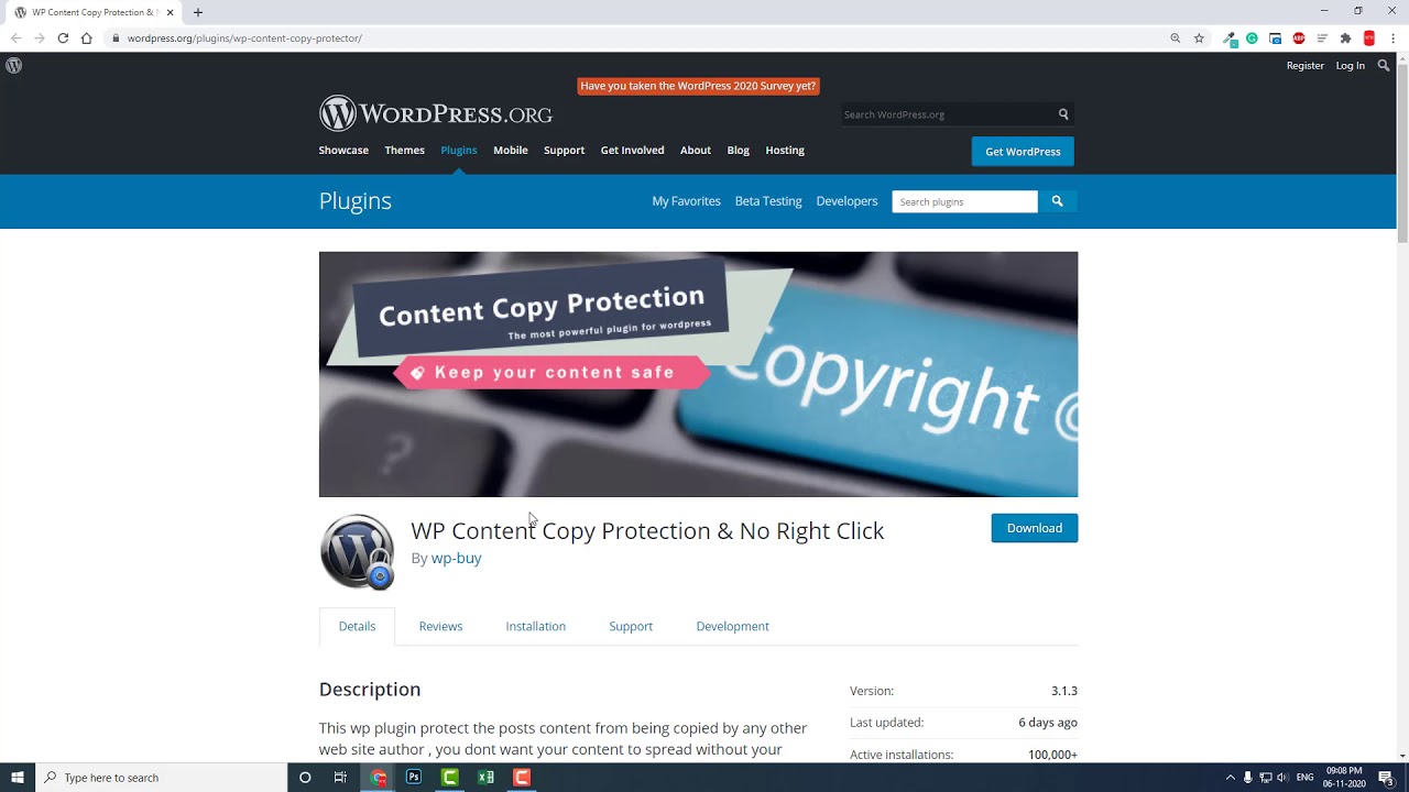 Wordpress Content Copy Protection & No Right Click - YouTube