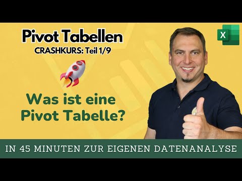 Video: Was erklärt die Pivot-Tabelle?