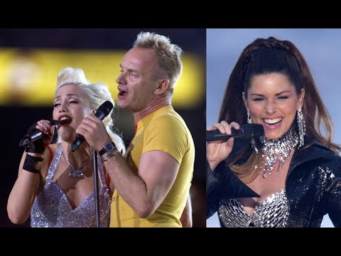 SUPER BOWL 37 (XXXVII) 2003 HALFTIME SHOW FULL - SHANIA TWAIN, NO DOUBT & STING