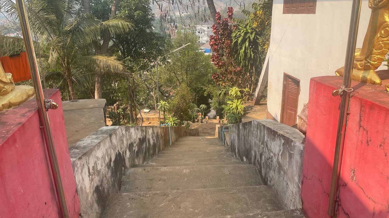 Nomadic Shieldmaid is live THIS LAOS small town