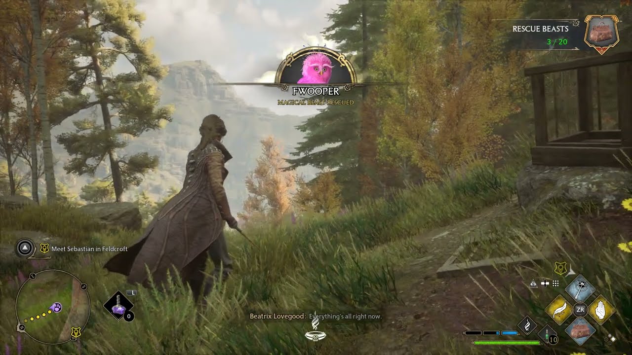 Hogwarts Legacy | Capturing a Fwooper