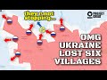 It is happening russia is collapsing ukraines line ukraine lost six villages