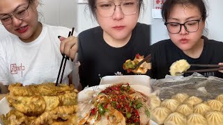 Mukbang food challeng new 2025 with real sound 2025 #d9mukbang #mukbang screenshot 2