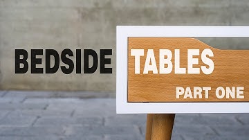Make Modern Table Night Stand - How to Part 1/3