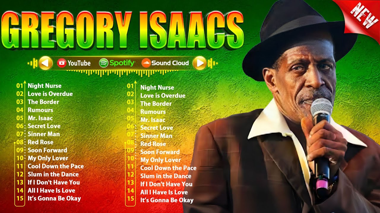 Gregory Isaacs Greatest Hits Mix | Reggae Lovers Rock Classics & Timeless Hits 2026