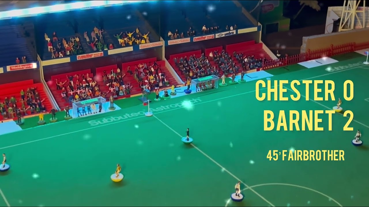 S.S.S.P (Stefano’s Subbuteo Solo Play) 🏴󠁧󠁢󠁥󠁮󠁧󠁿EFL 4th Division, week 10: CHESTER vs BARNET
