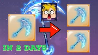 1 moonlight whirling scythe to 2.. @blockmango.official
