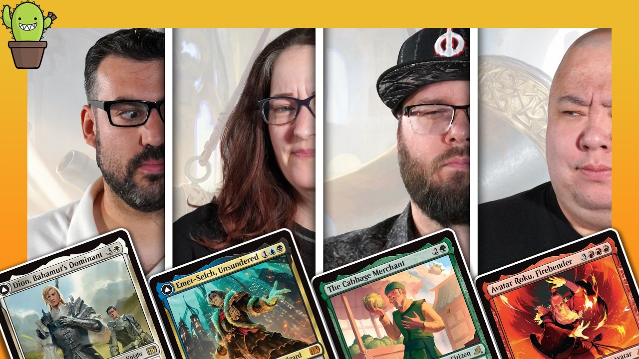 AVATAR VS FINAL FANTASY SHOWDOWN | Cabbage Merchant VS Dion VS Emet Selch VS Avatar Roku