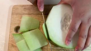 [無腦電鍋]冬瓜排骨湯|Winter Melon Soup #StayHome Cook ... 