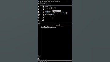 نوشتن حلقه For در یک خط #python #برنامه_نویسی#shorts