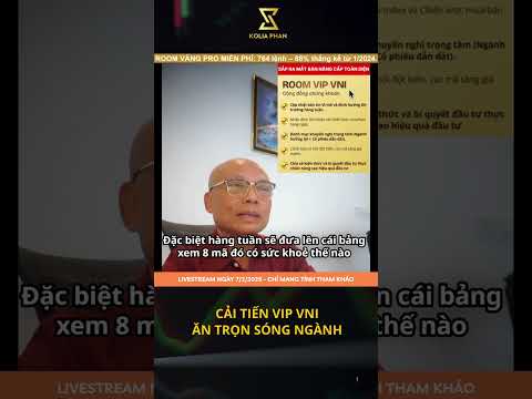 CẢI TIẾN VIP VNI - ĂN TRỌN SÓNG NGÀNH! #trump #vnindex #fypシ