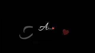 A Letter Dp For Whatsapp A Name Dp Status Video