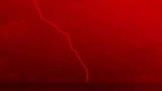Red lightning background video edit