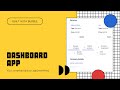 Dashboard built using Bubble.io