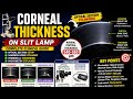 Corneal Thickness on Slit Lamp 🔥 | Optical Section Explained | DHS Ophthalmic Exam Guide