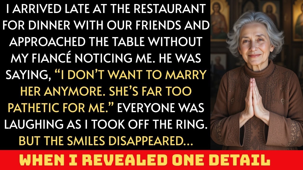 My fiancé publicly ended our wedding to humiliate me and called me pathetic—but he never expected