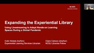 Expanding the Experiential Library: Using Livestream to Adapt Handson Learning Spaces in a  Pandemic
