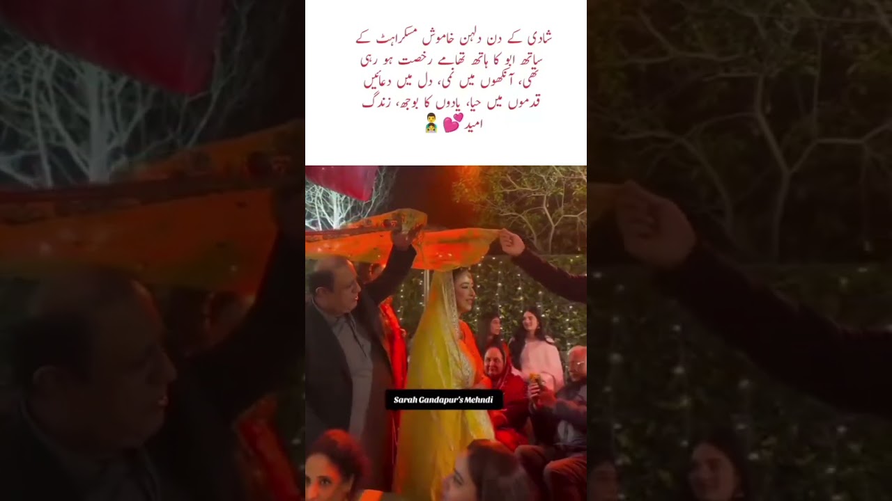 On her wedding day, she walked beside her father with teary eyes, a gentle