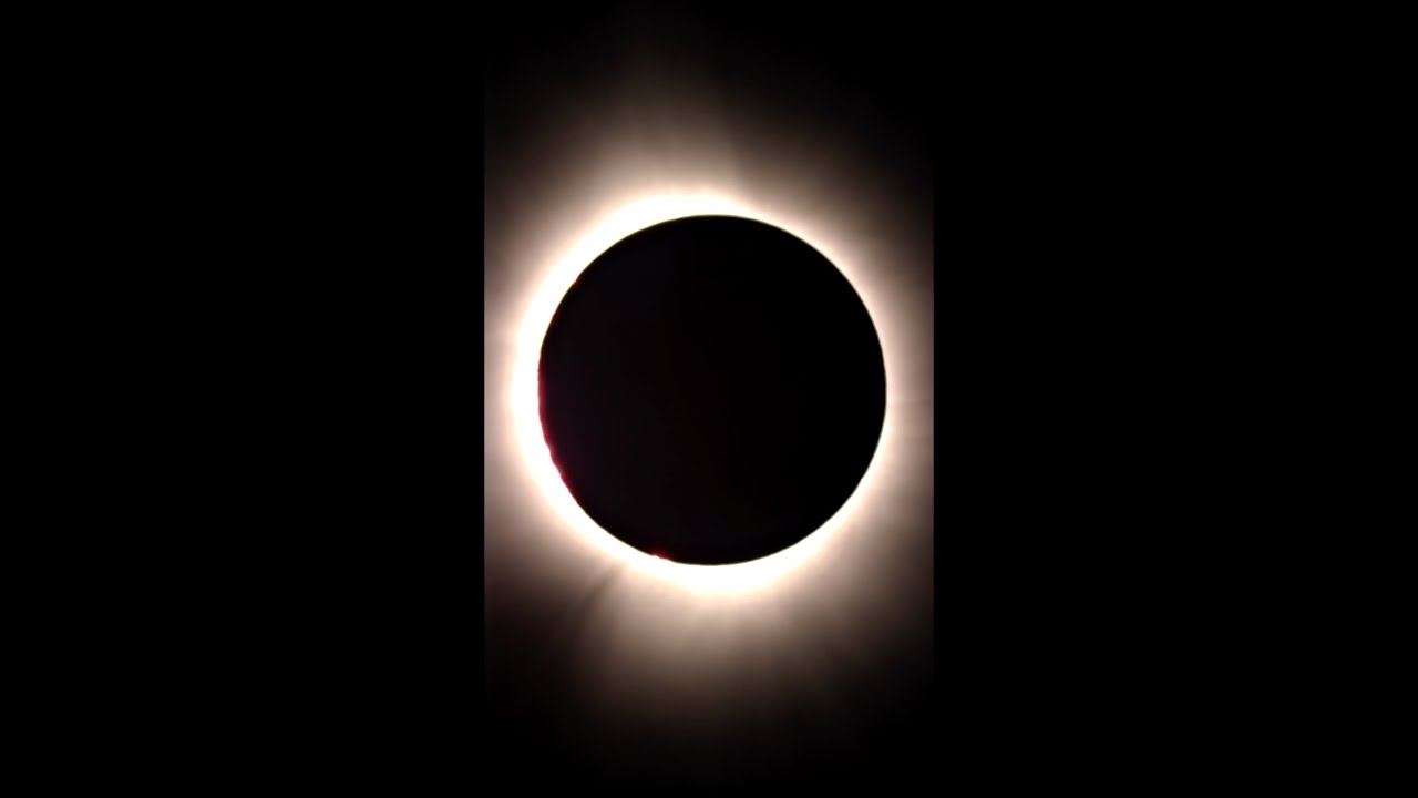 2024 Total Solar Eclipse, Start to Finish, in real time - YouTube