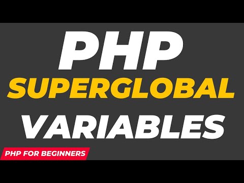 PHP Superglobal Variables | PHP Function | PHP for Beginners