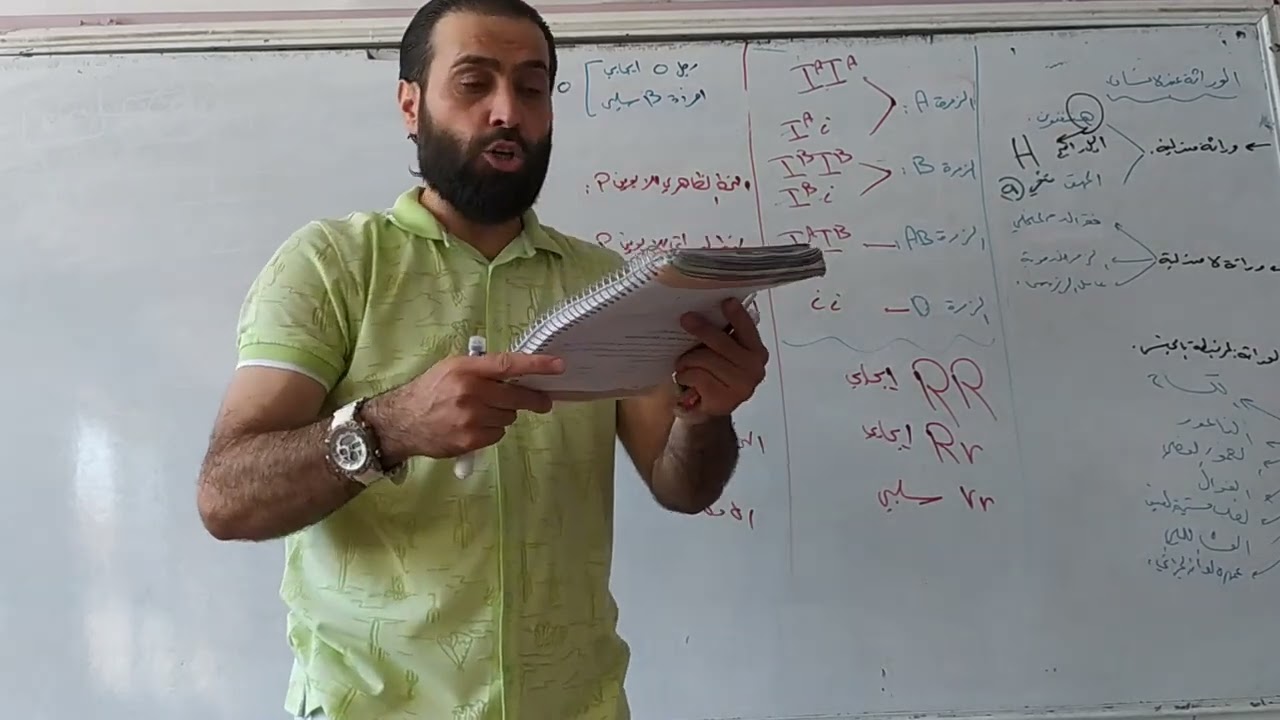 #الوراثة عند الانسان # عامل الريزوس