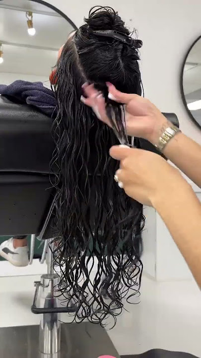 Curly Styling Routine 2C-3A Hair