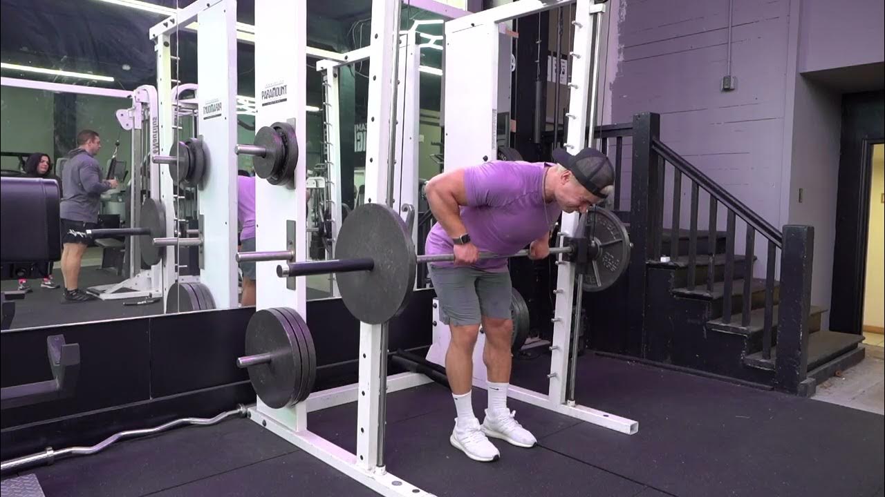 Bent Over Row (Smith Machine Pronated Grip) Team Big Iron YouTube