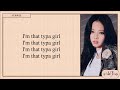 Blackpink typa girl lyrics