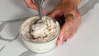 High-protein salted caramel ice cream 🍨