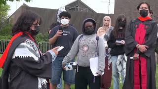 Rutgers Rallies Against Cancelling Graduation Speaker - 5/11/2026