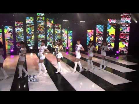 110306 Popular Gina (G.NA) - Black & White [chicHDTV super high quality March 6]