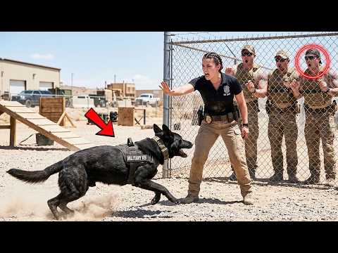 Они думали, K9 разорвёт её — но не знали, что она была его командиром!