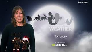 Tori Lacey Itv Weather 24Th December 2025