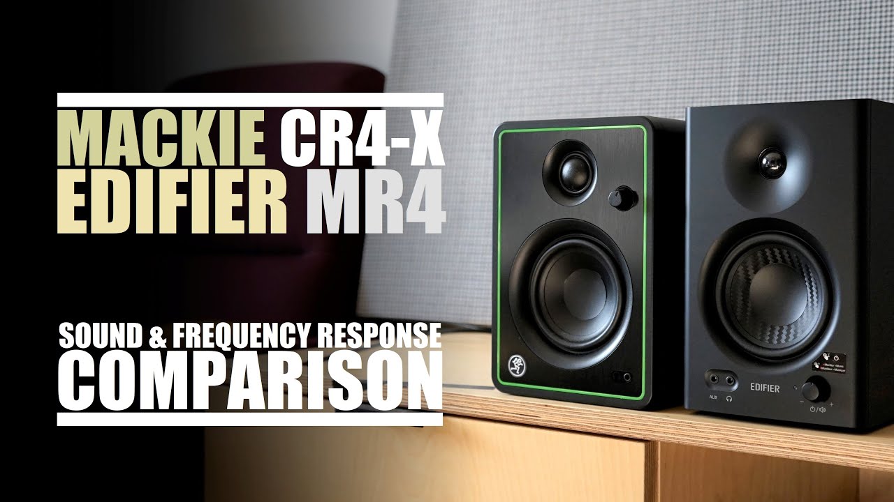 Mackie CR4 or Edifier R1700BT - Budget speakers comparison