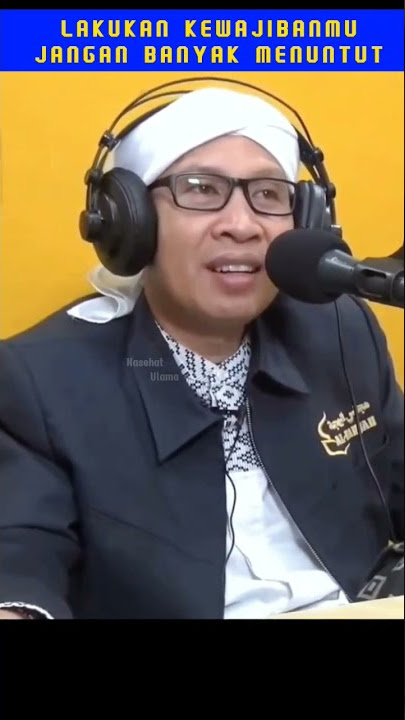 PESAN BUYA YAHYA UNTUK PARA SUAMI & PARA ISTRI
