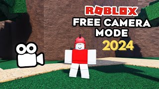 How To Get On FREE CAMERA MODE In Roblox 2025 (Roblox Tutorial)