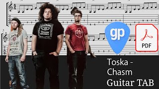 Toska - Chasm 'Ode To The Author Live' Guitar Tabs [TABS]