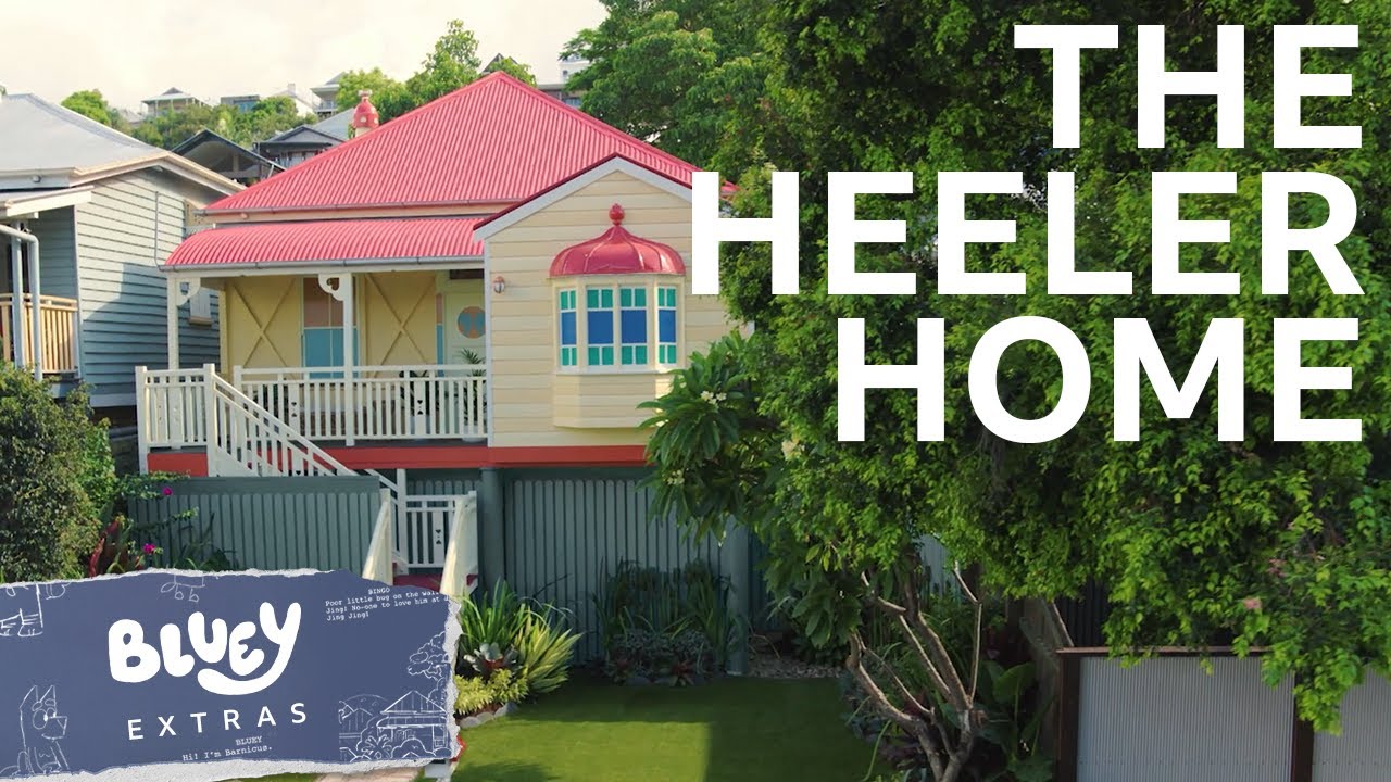 For Real Life Making Bluey's Home In Real Life! 🏡 | Heeler Home AirBnB | Bluey Extras ...
