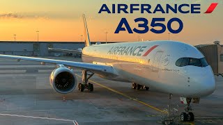 Paris  Los Angeles  Air France Airbus A350 / Arctic route  [FULL FLIGHT REPORT]